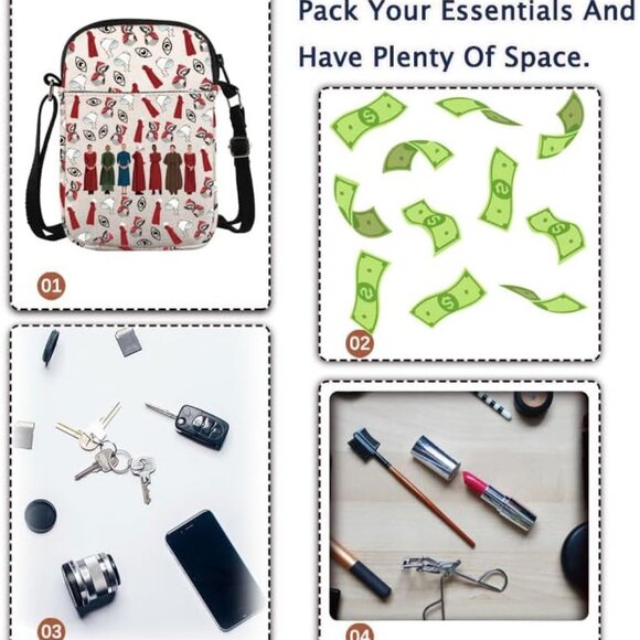 Feminist & Resist TV Show Fans Gift Canvas Tote Bag Durable Waterproof Stylish - Picture 7 of 7